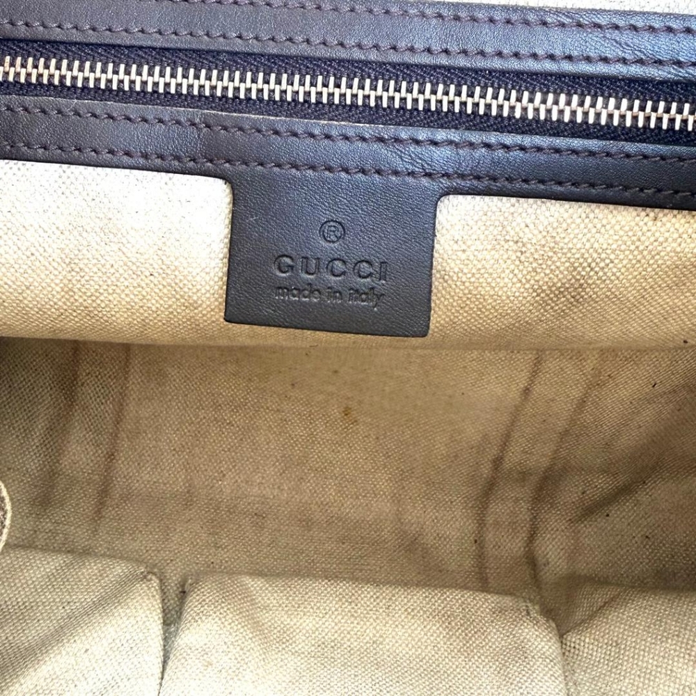 Gucci web Boston bag - Picture 2 of 11